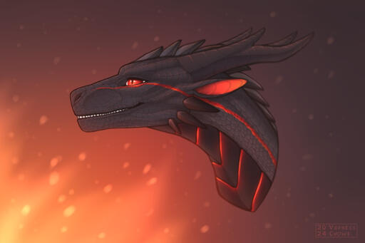 Simple Shaded Portrait &amp; Simple BG